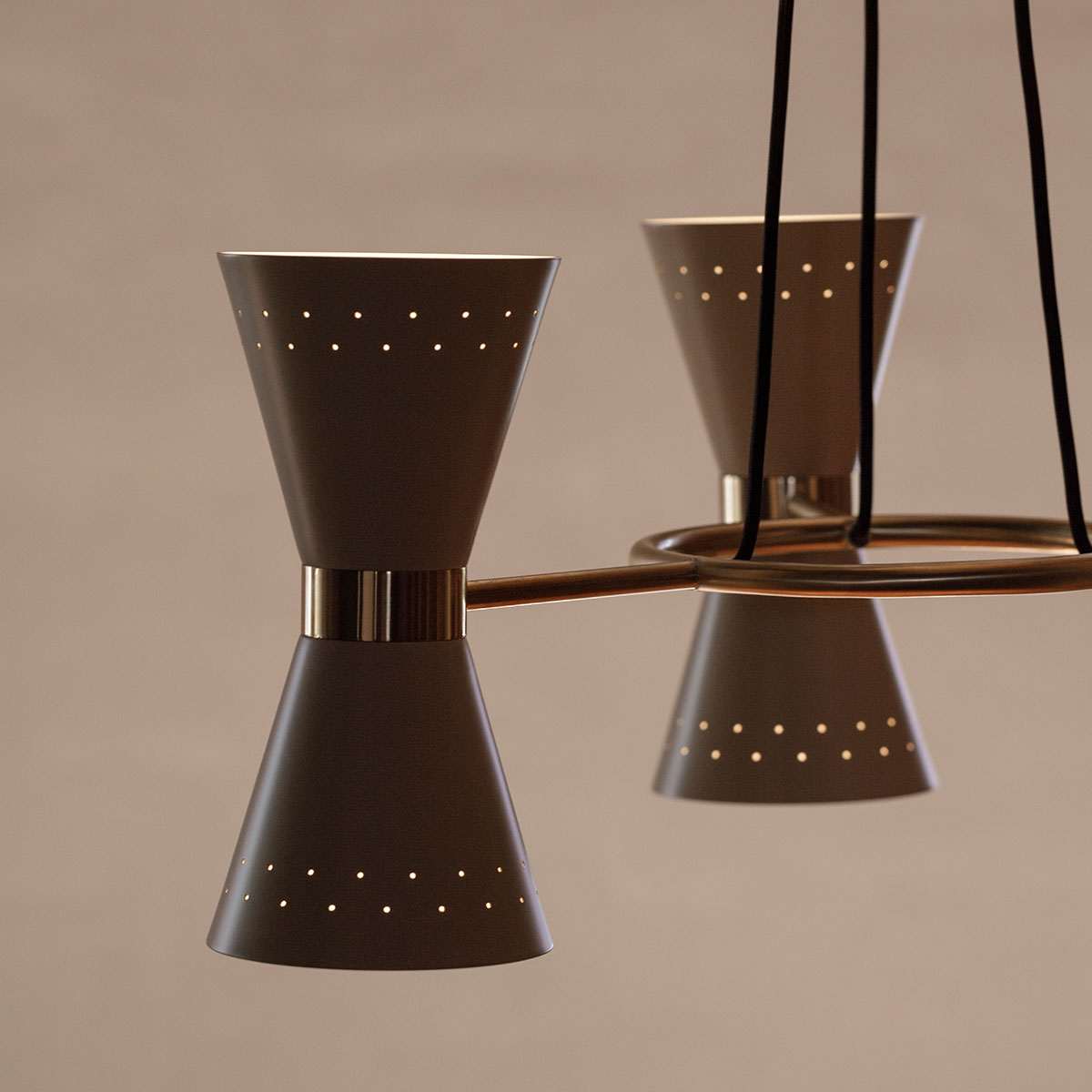 Lámpara chandelier Collector