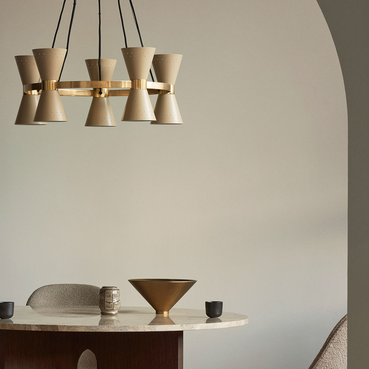 Lámpara chandelier Collector