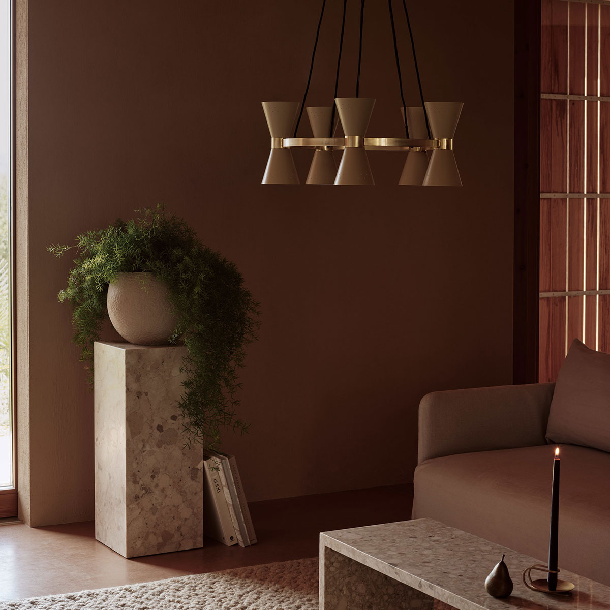Lámpara chandelier Collector