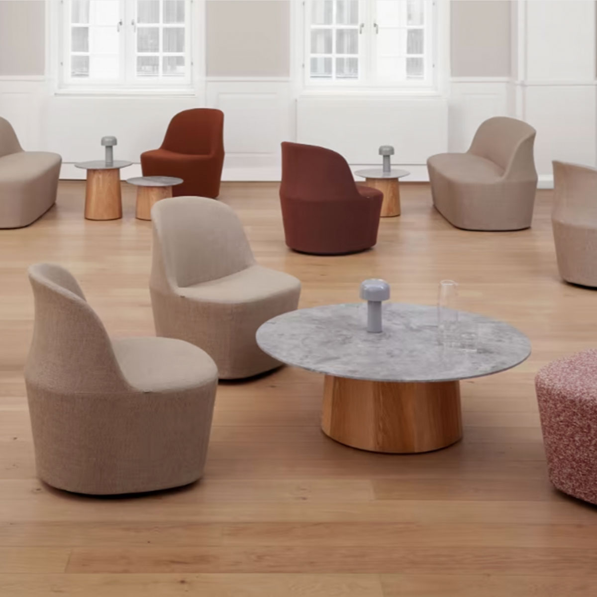Mesa Niveau Ø110 de café