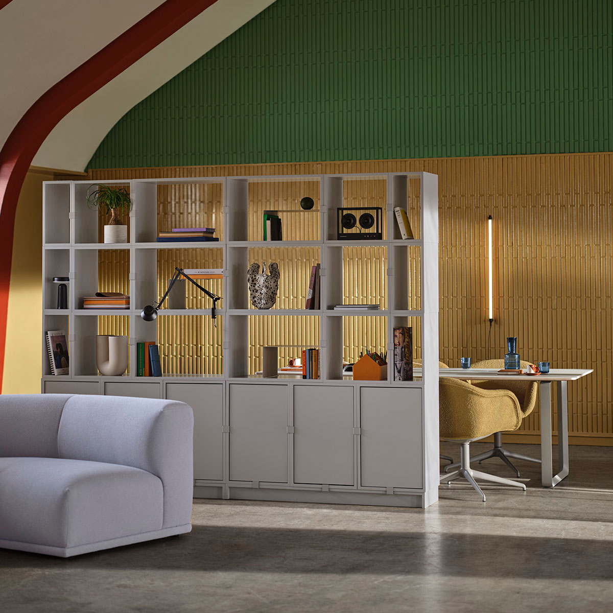 Estantería Stacked office storage config. 2