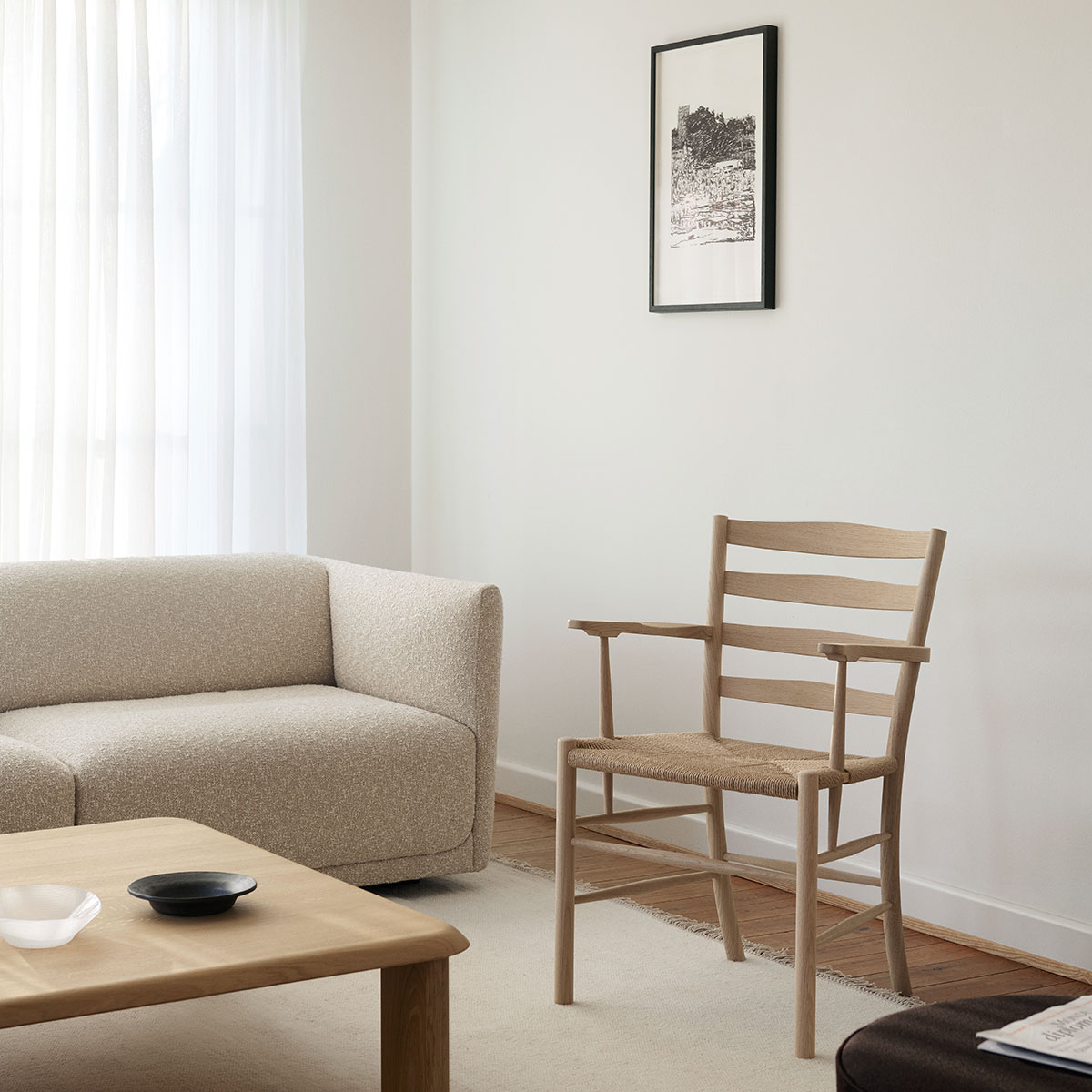 Silla Klint con reposabrazos