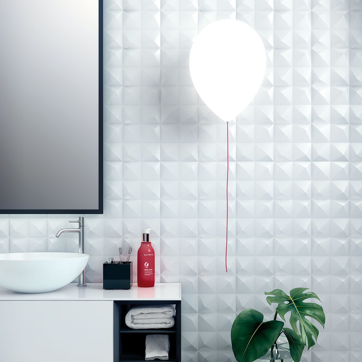 Lámpara Balloon de pared