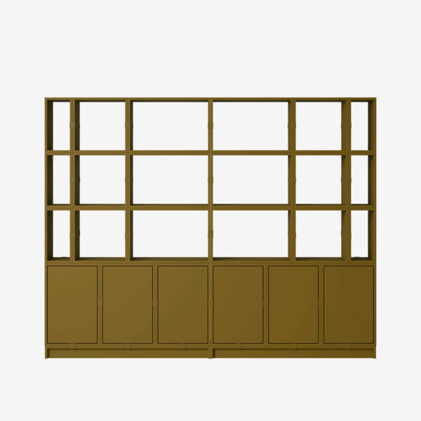 Estantería Stacked office storage config. 2