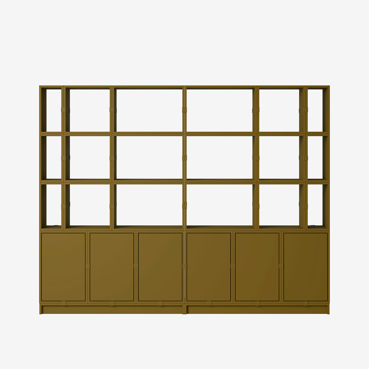 Estantería Stacked office storage config. 2